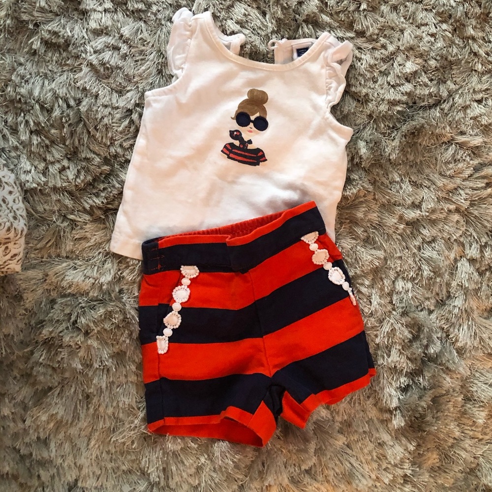Janie & Jack cute set 0-3 M